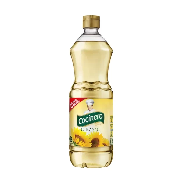 Aceite de girasol Cocinero x 1500ml