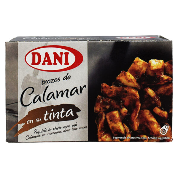 Trozos de Calamar en su Tinta Dani 106gr