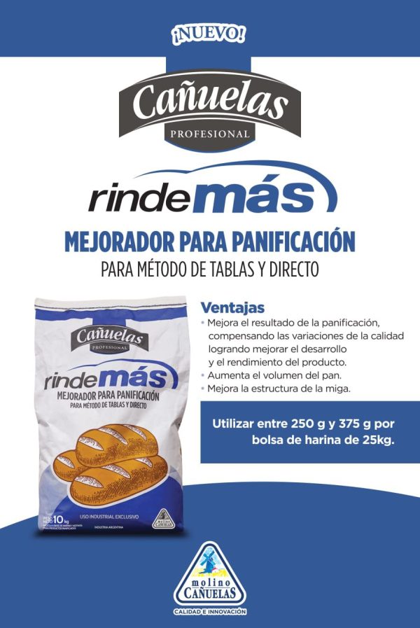 Aditivo Rinde Mas x 10kg - Molino cañuelas