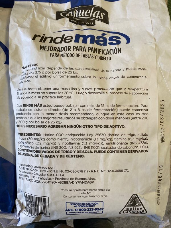 Aditivo Rinde Mas x 10kg - Molino cañuelas - Imagen 2